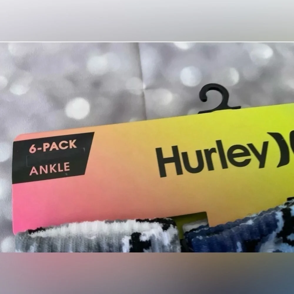 COPY - Hurley 6-Pack Infant Socks
